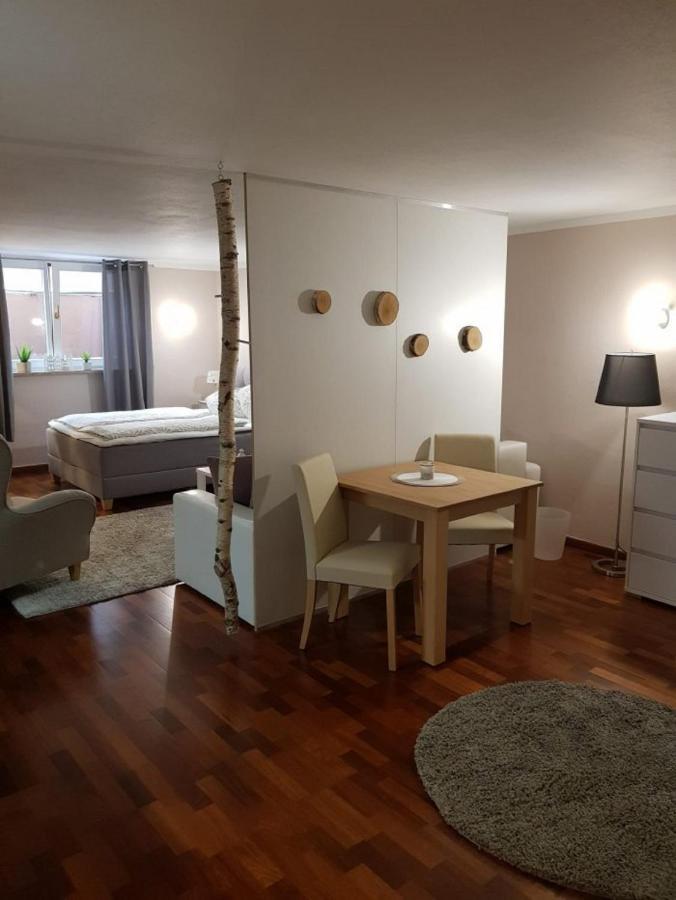 Ferienappartement Am Nadenberg 林登贝格 外观 照片