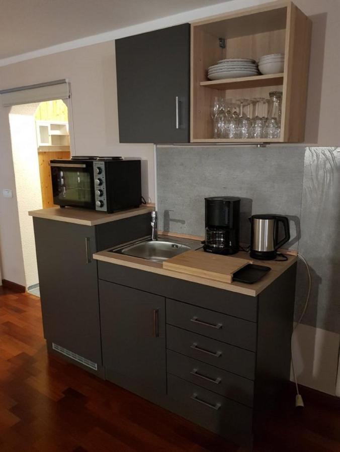Ferienappartement Am Nadenberg 林登贝格 外观 照片